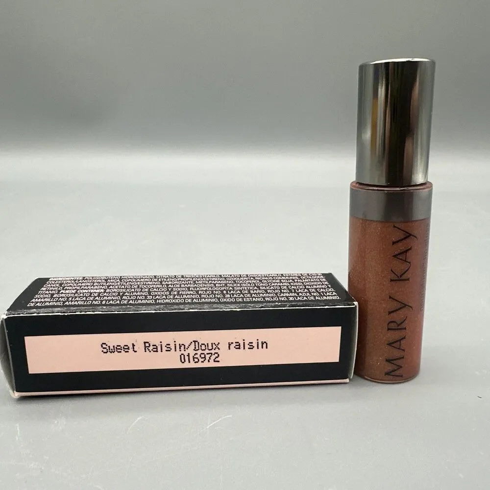 MARY KAY Lip Gloss SWEET RAISIN Nourishine .27 fl oz. 016972 Retired NEW!